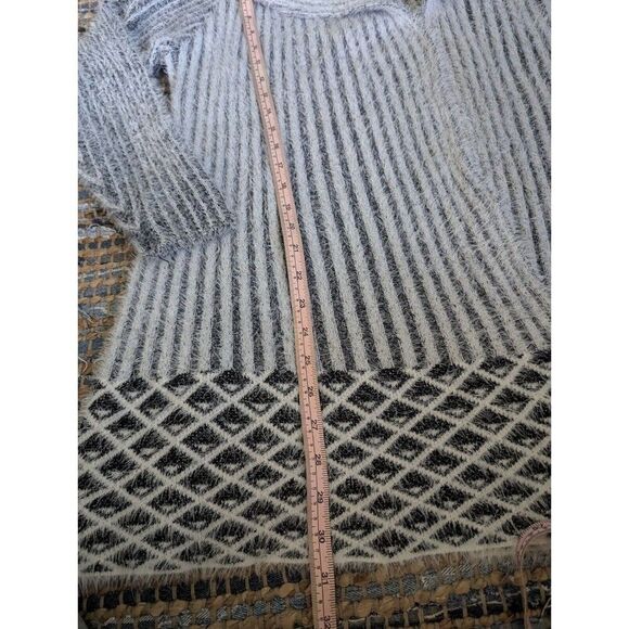 Mohair Look & Feel Fuzzy Soft Comfy Cozy Cardigan 18/20 Plus Size Lagenlook Boho - Picture 5 of 7